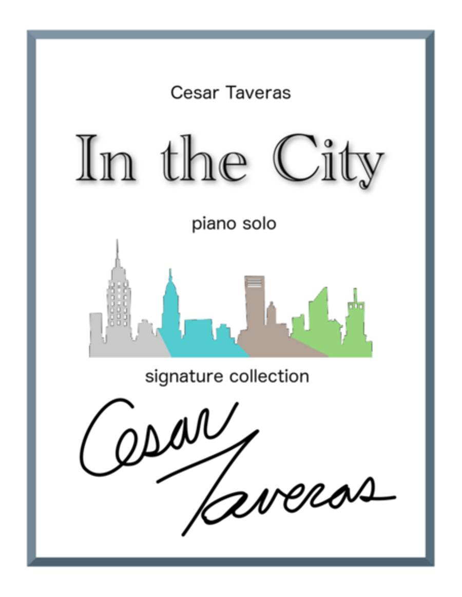 In the City In the City Piano Solo scores gallery preview page 1