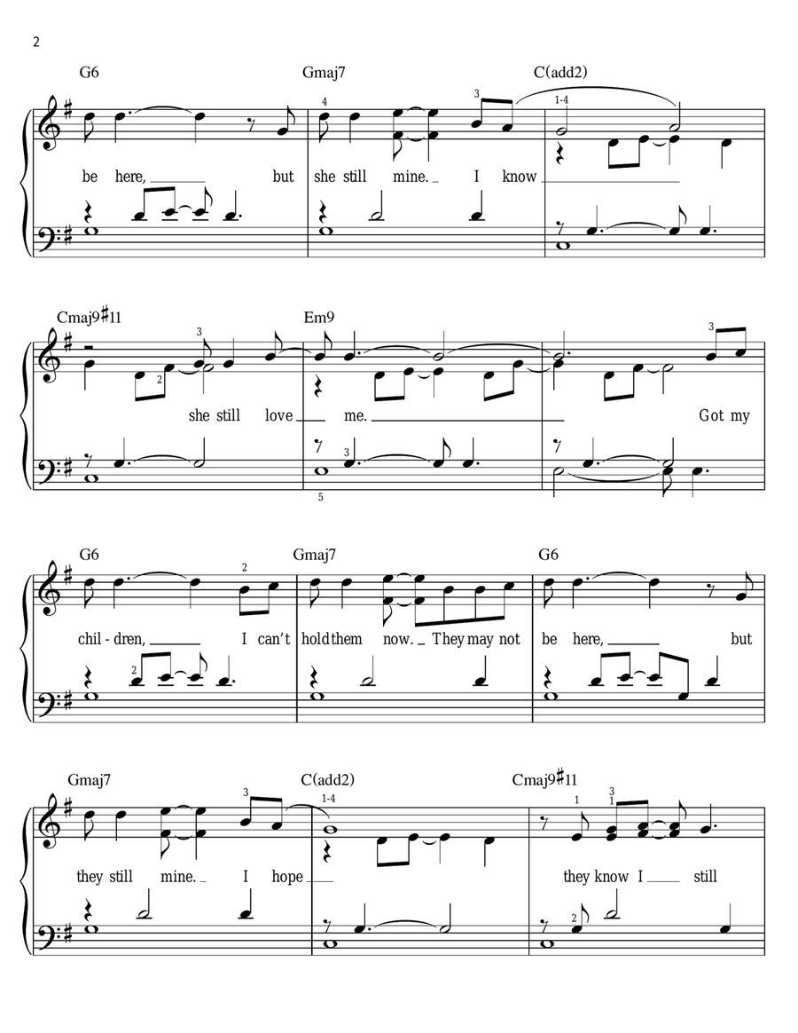 I'm Here I'm Here Voice scores gallery preview page 2