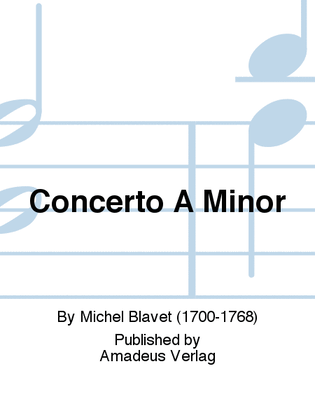 Book cover for Concerto A minor