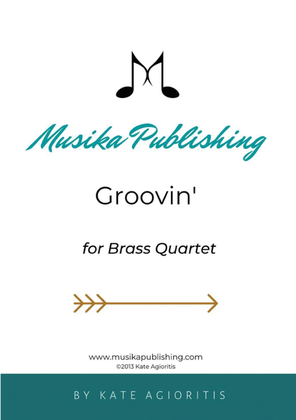 Groovin' - For Young Brass Quartet image number null