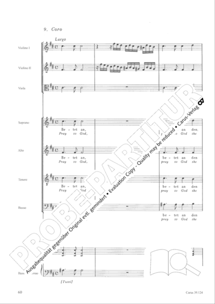 Sing to the Lord a new song (Singet dem Herrn ein neues Lied) 4-Part scores gallery preview page 61