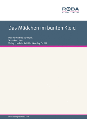 Book cover for Das Madchen im bunten Kleid