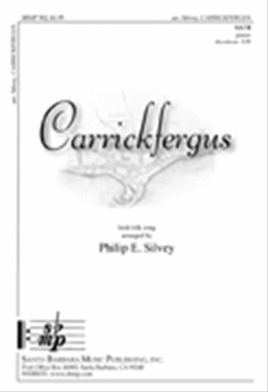 Carrickfergus - SATB Octavo 4-Part scores gallery preview page 1