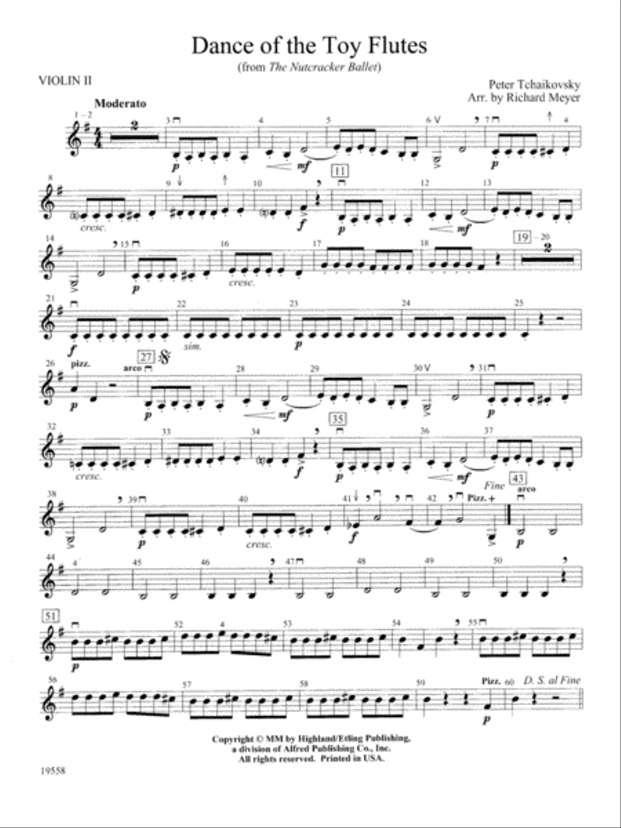Dance of the toy flutes hotsell