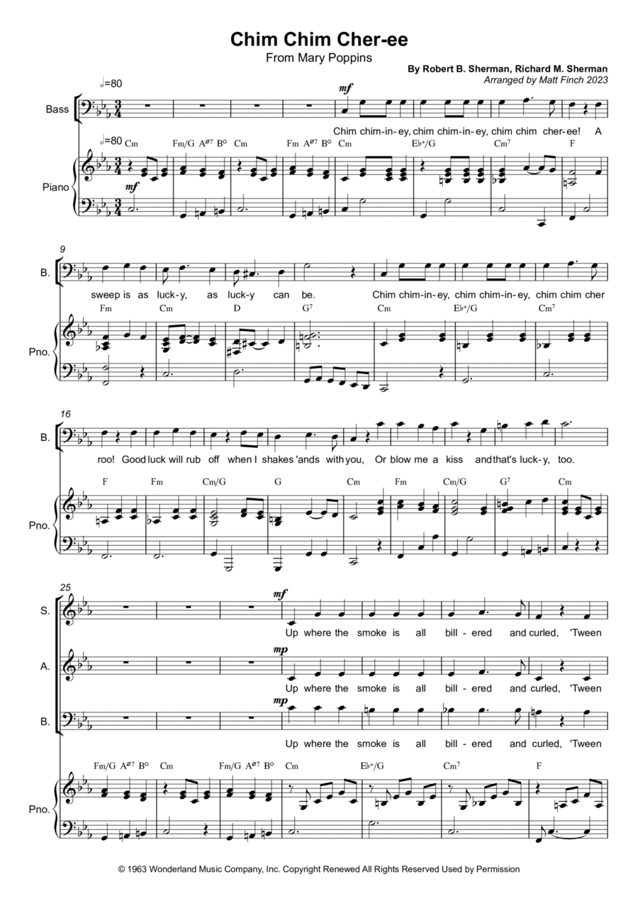 Chim Chimmery 3-Part scores gallery preview page 1