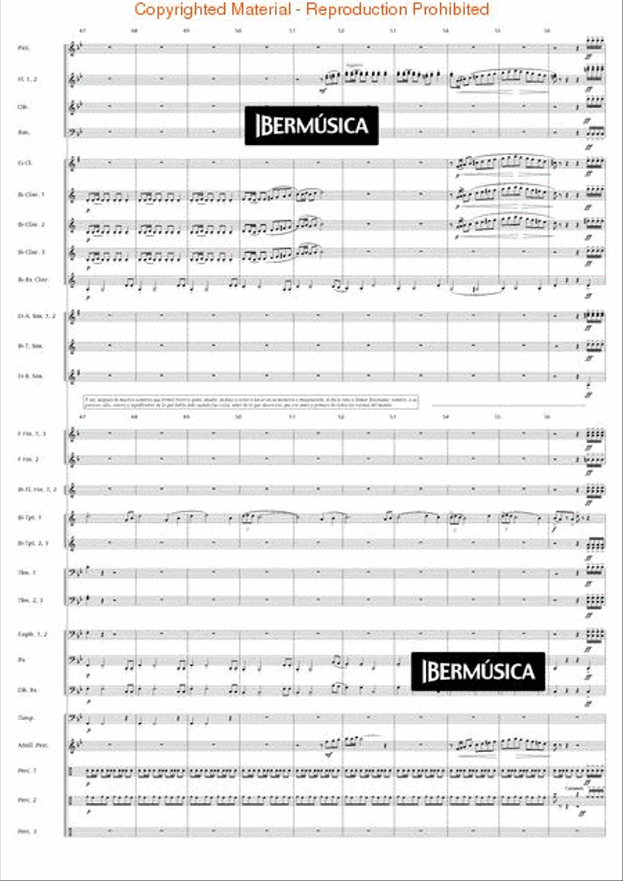 El Quijote Concert Band scores gallery preview page 7
