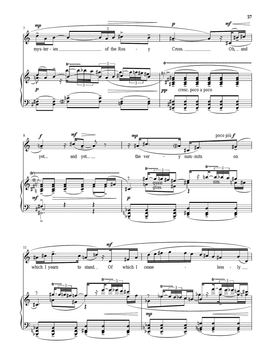 Madame d'Urfe's Aria (from Casanova's Homecoming) Mezzo-Soprano Voice scores gallery preview page 2