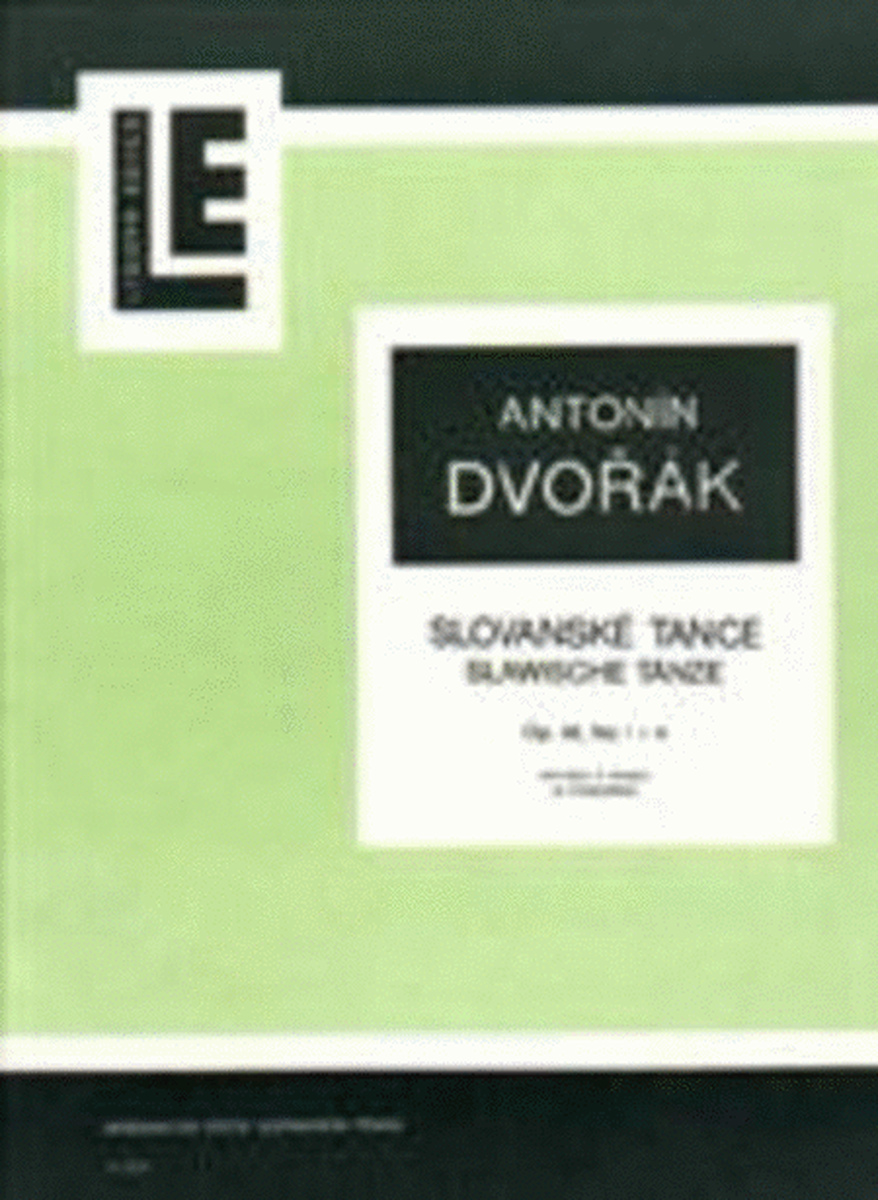 Slavonic Dances Op 46 Nos 1-4 Arr Pokorny Vln/Pn