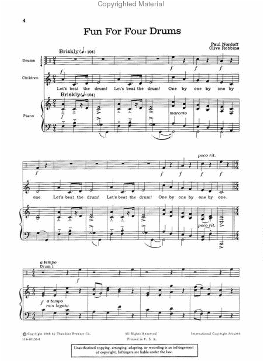 Fun For Four Drums Chamber Music scores gallery preview page 2