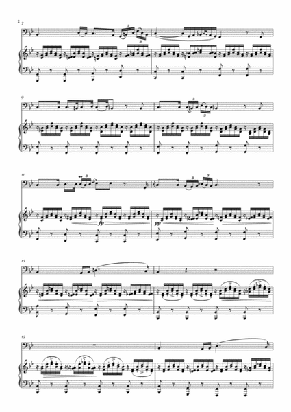 Ave Maria (Schubert) for Trombone and Piano image number null