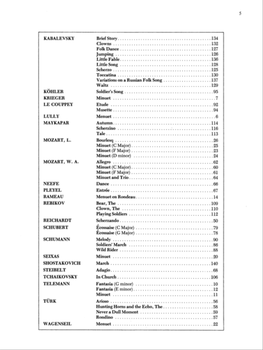 Essential Keyboard Repertoire, Volume 1 Piano Solo scores gallery preview page 3