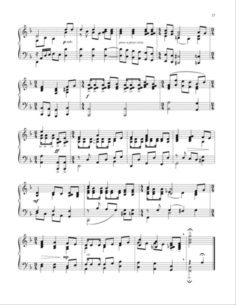 Grace and Peace Vol 8 Songs of lament and Longing Piano Solo scores gallery preview page 24