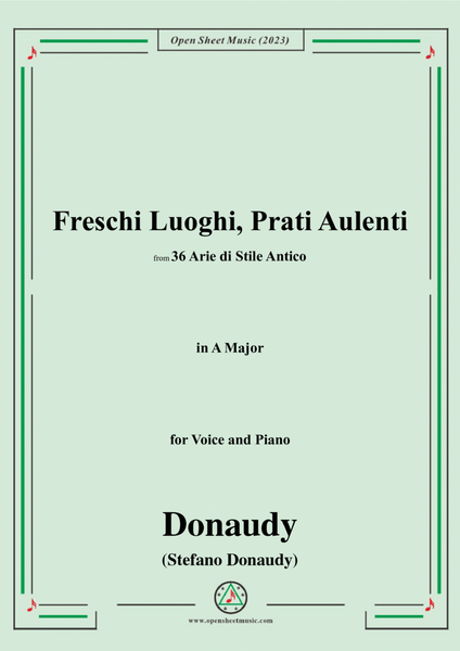 Donaudy-Freschi Luoghi,Prati Aulenti,in A Major