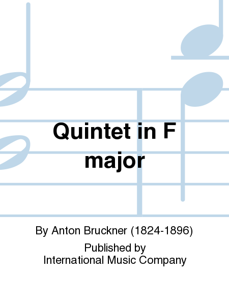 Quintet In F Major (With 2 Violas)