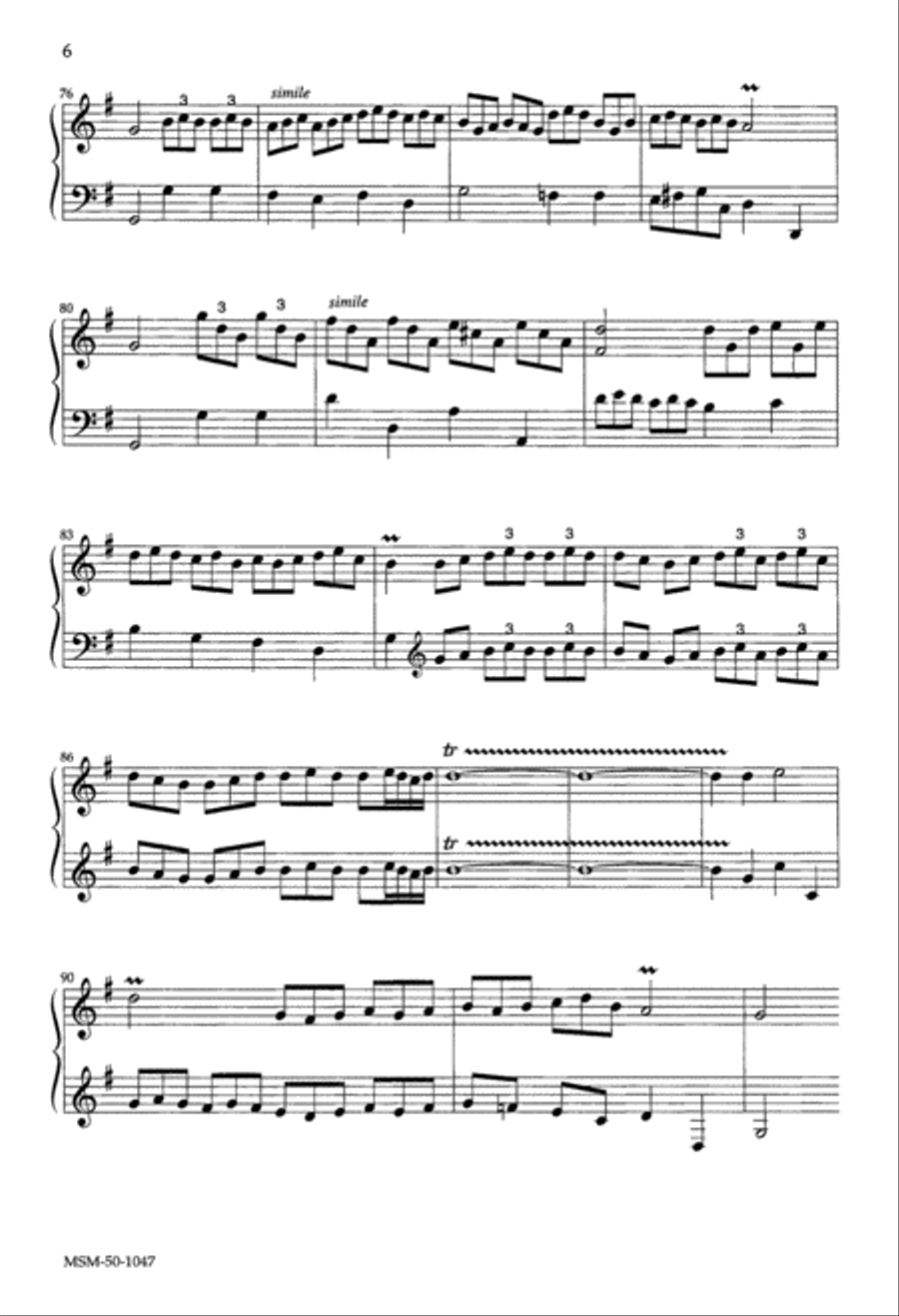 Let Our Gladness Know No End 4-Part scores gallery preview page 5