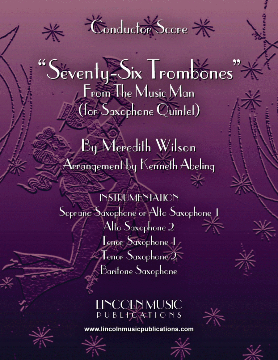 Seventy Six Trombones Woodwind Quintet scores gallery preview page 1
