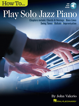 Book cover for How to Play Solo Jazz Piano