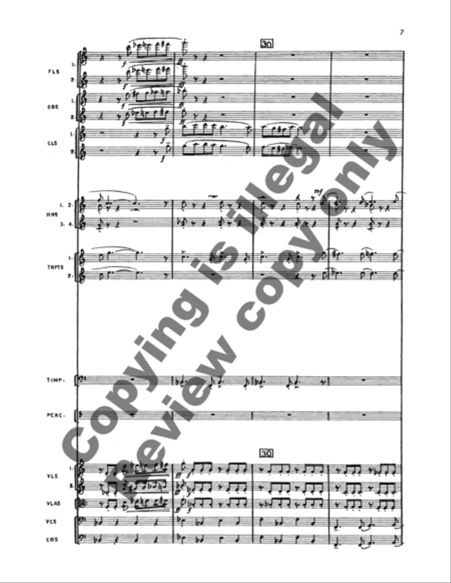 Kentucky Rondo (Set C) Full Orchestra scores gallery preview page 8