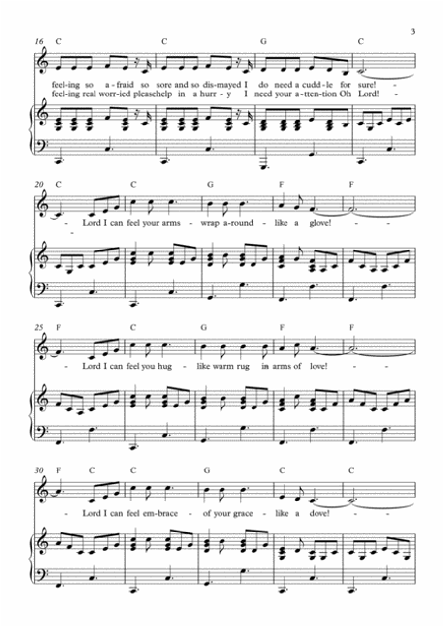 Arms Of Love Arms Of Love Voice scores gallery preview page 3