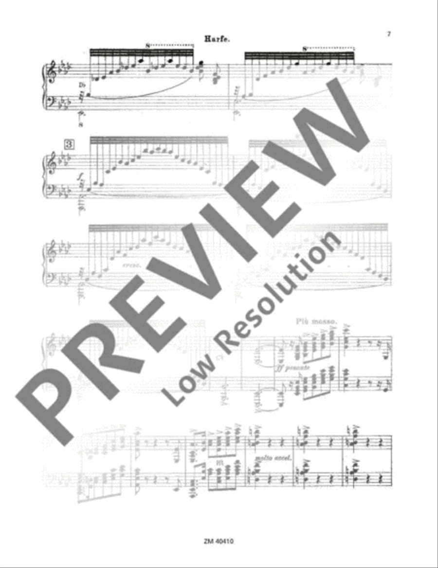Vineta Harp scores gallery preview page 8