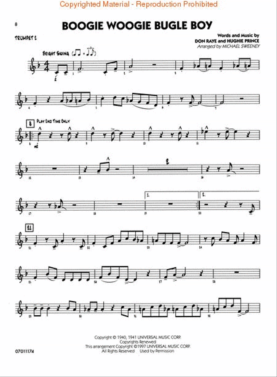 The Best of Easy Jazz – Trumpet 2 Jazz Ensemble scores gallery preview page 4