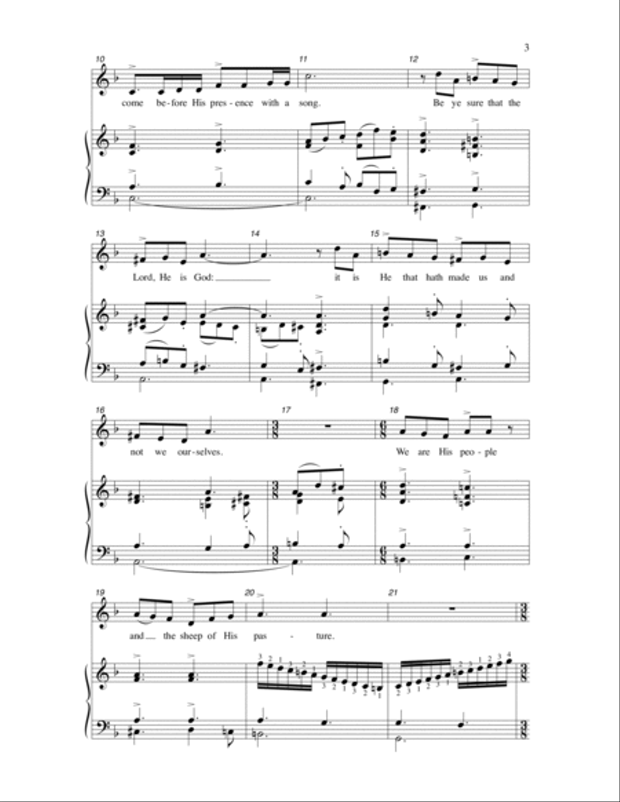 Jubilate Deo A Cappella scores gallery preview page 2