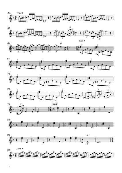 Arcangelo Corelli - Violin Sonata in D minor, Op.5 No.12 'La Folia' - For Violin Solo Original image number null