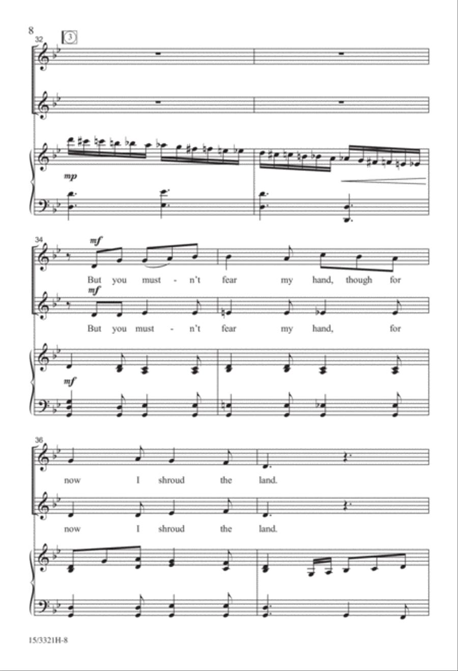 Winter Looking Back Winter Looking Back SSA scores gallery preview page 7