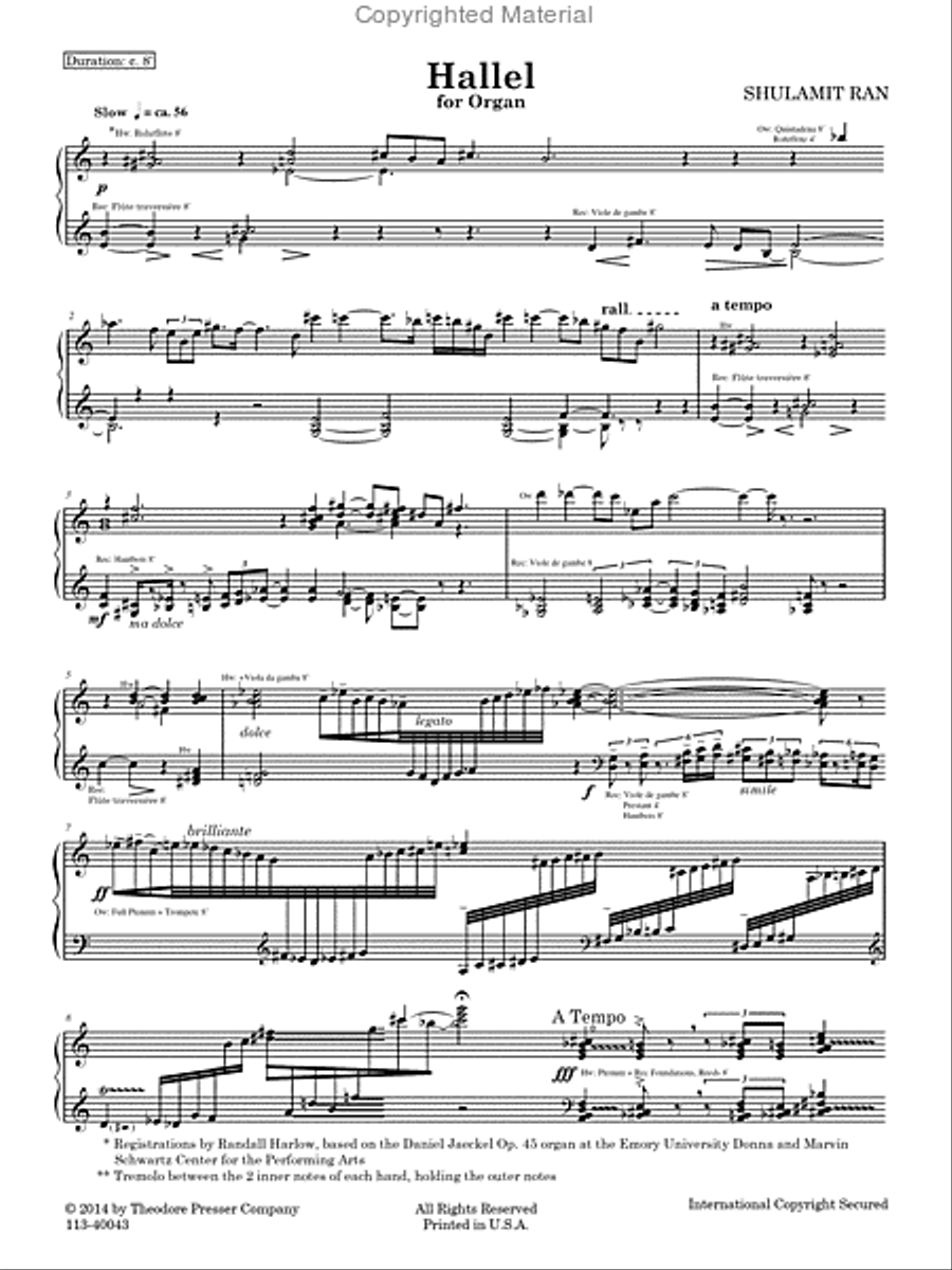Hallel Chamber Music scores gallery preview page 2
