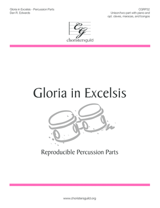 Book cover for Gloria in Excelsis - Reproducible Instrumental Parts