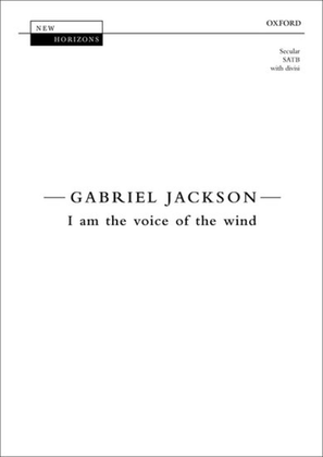 Book cover for I am the voice of the wind