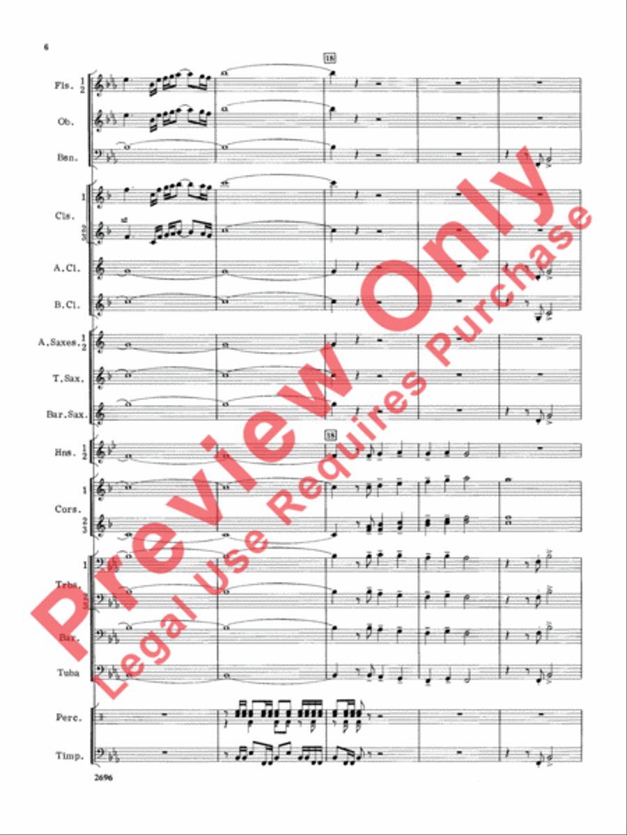 Hudson River Suite Hudson River Suite Concert Band scores gallery preview page 7