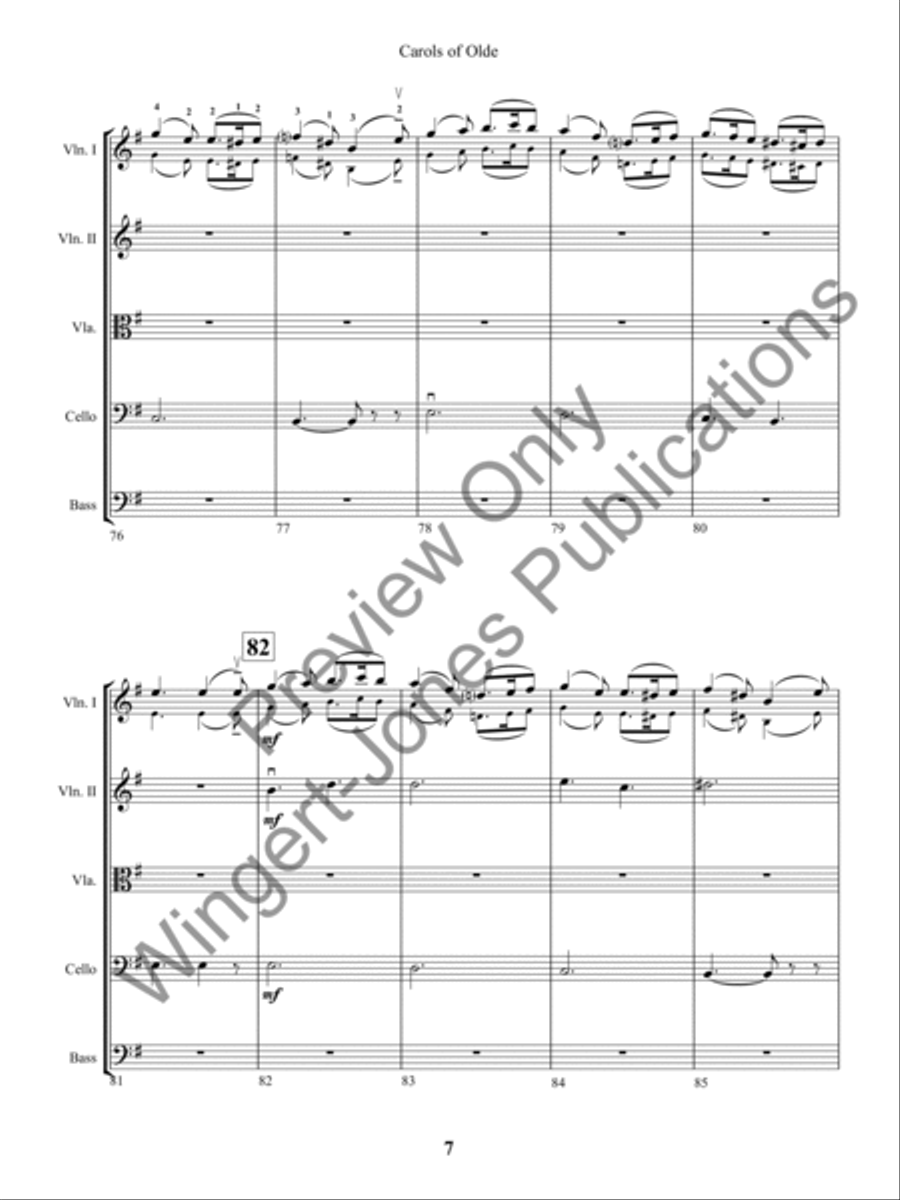It's Me, It's Me (Score) String Orchestra scores gallery preview page 10