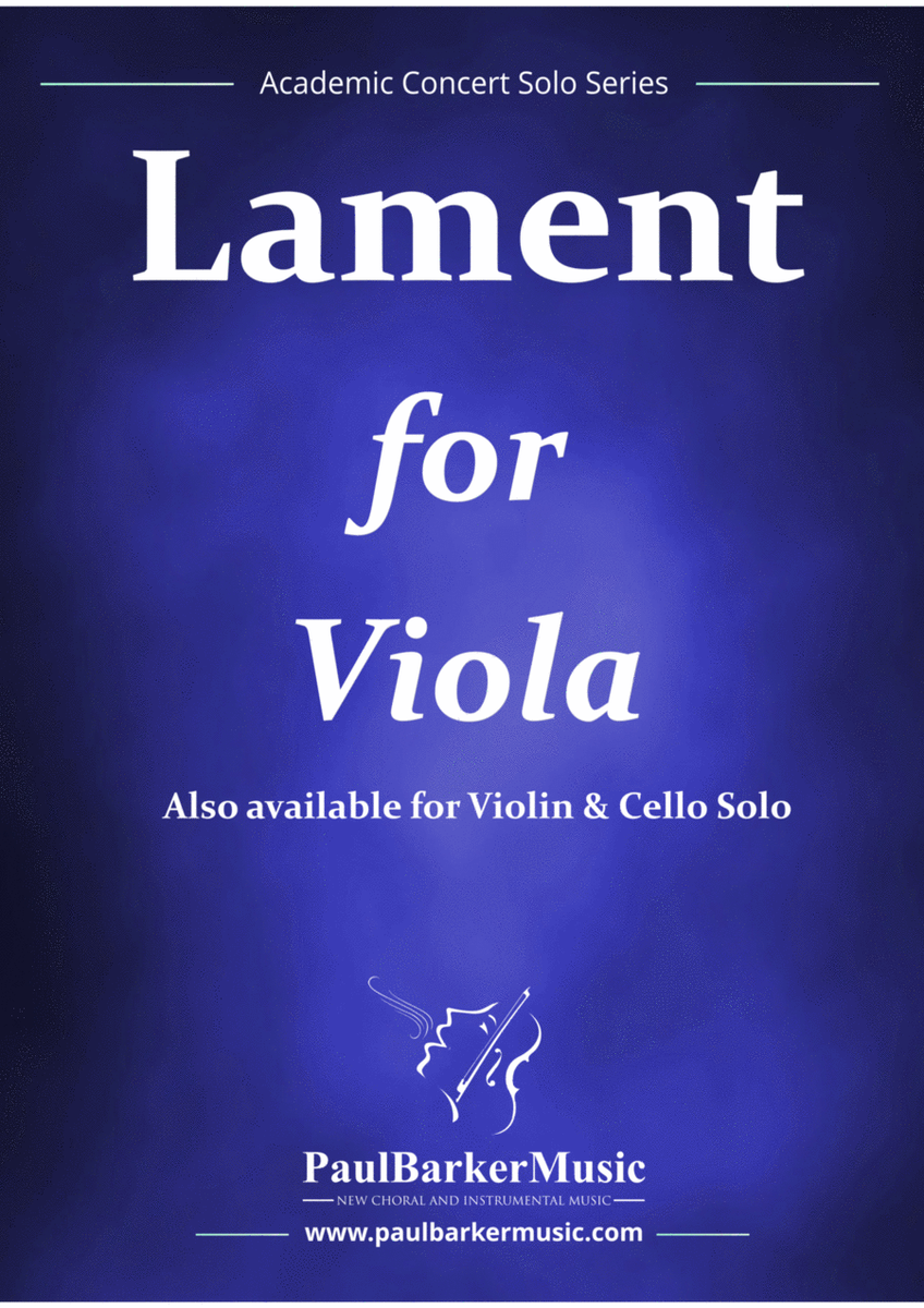 Lament For Viola [Viola & Piano] image number null