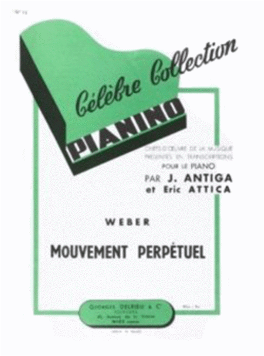 Mouvement Perpetuel - Pianino 71 Piano Solo scores gallery preview page 1