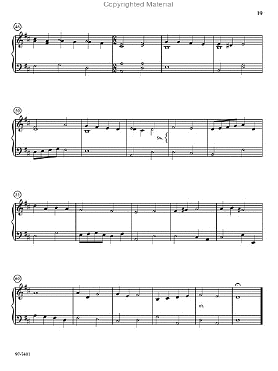 This Wondrous Mystery: Ten Preludes on Communion Hymns for Manuals Organ scores gallery preview page 17