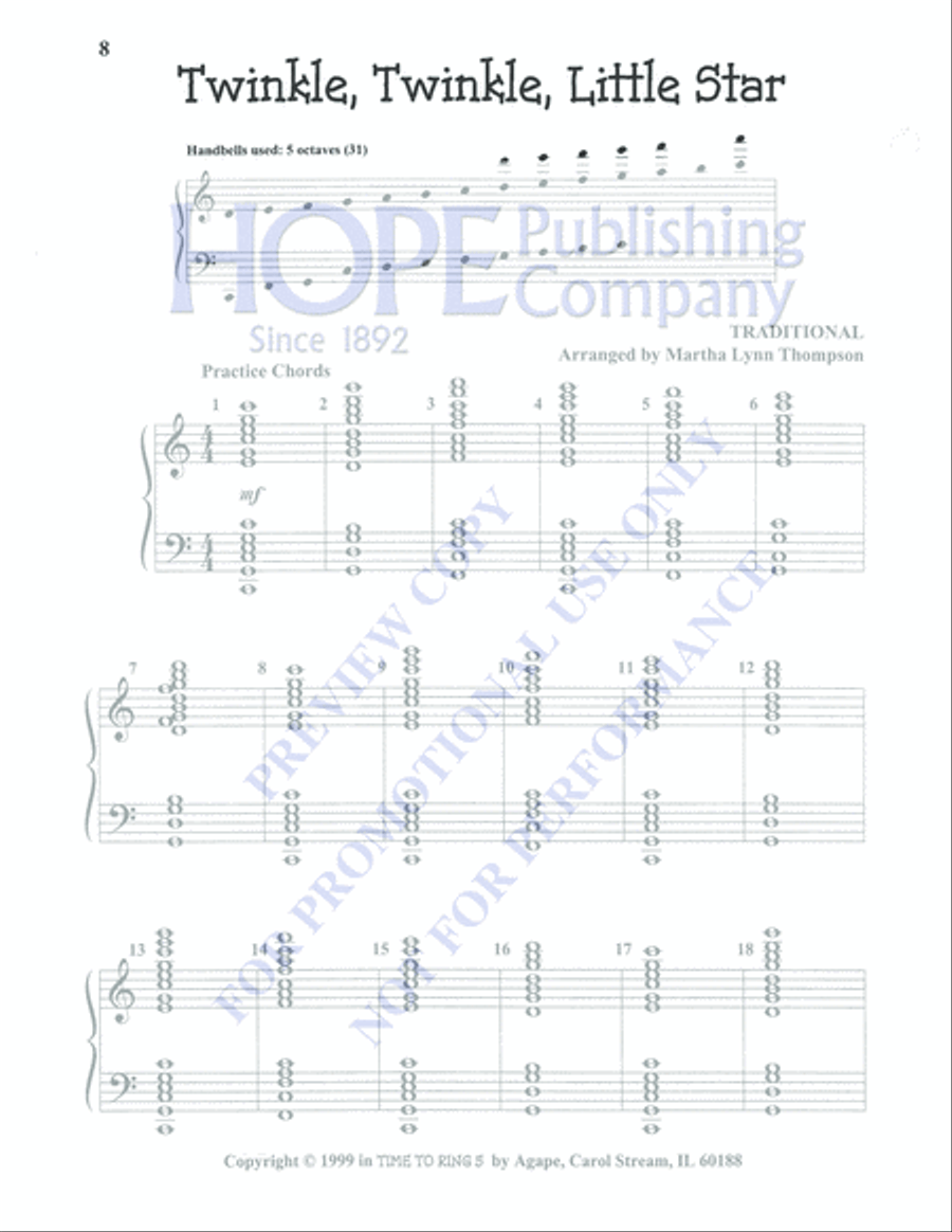 Time to Ring 5 Time to Ring 5 5-Octaves scores gallery preview page 10