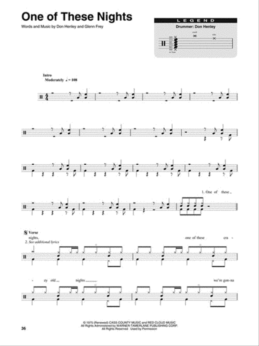 Eagles Eagles Percussion scores gallery preview page 6
