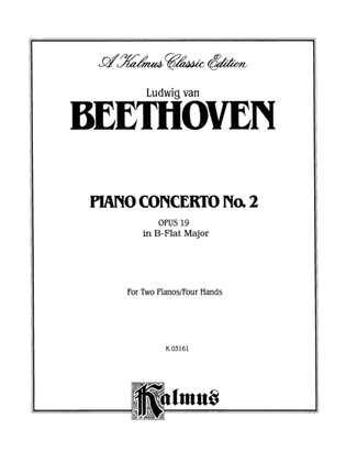 Book cover for Beethoven: Piano Concerto No. 2 in B flat Major, Opus 19