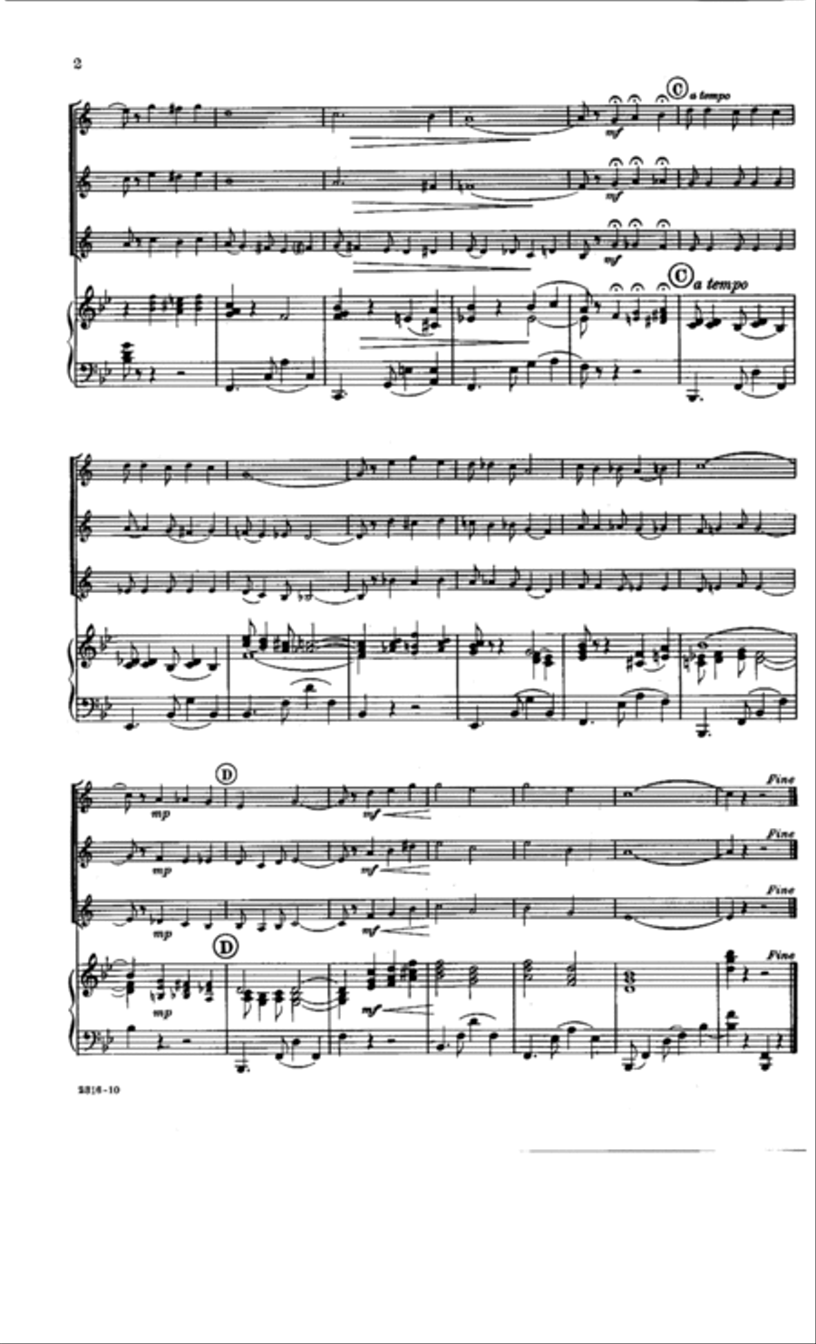 Chiquita Chiquita Trumpet scores gallery preview page 3