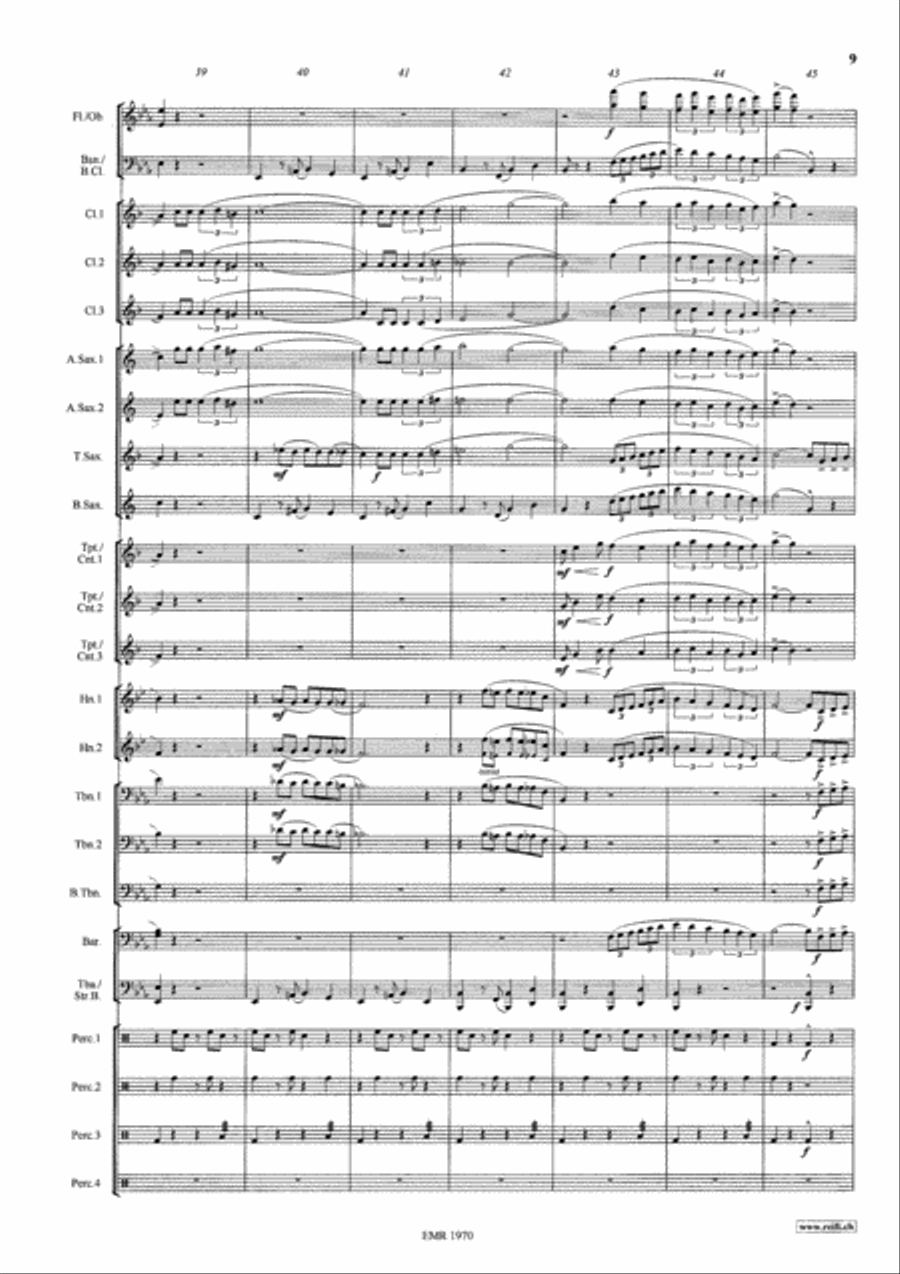 Latin Voyage Latin Voyage Concert Band scores gallery preview page 10