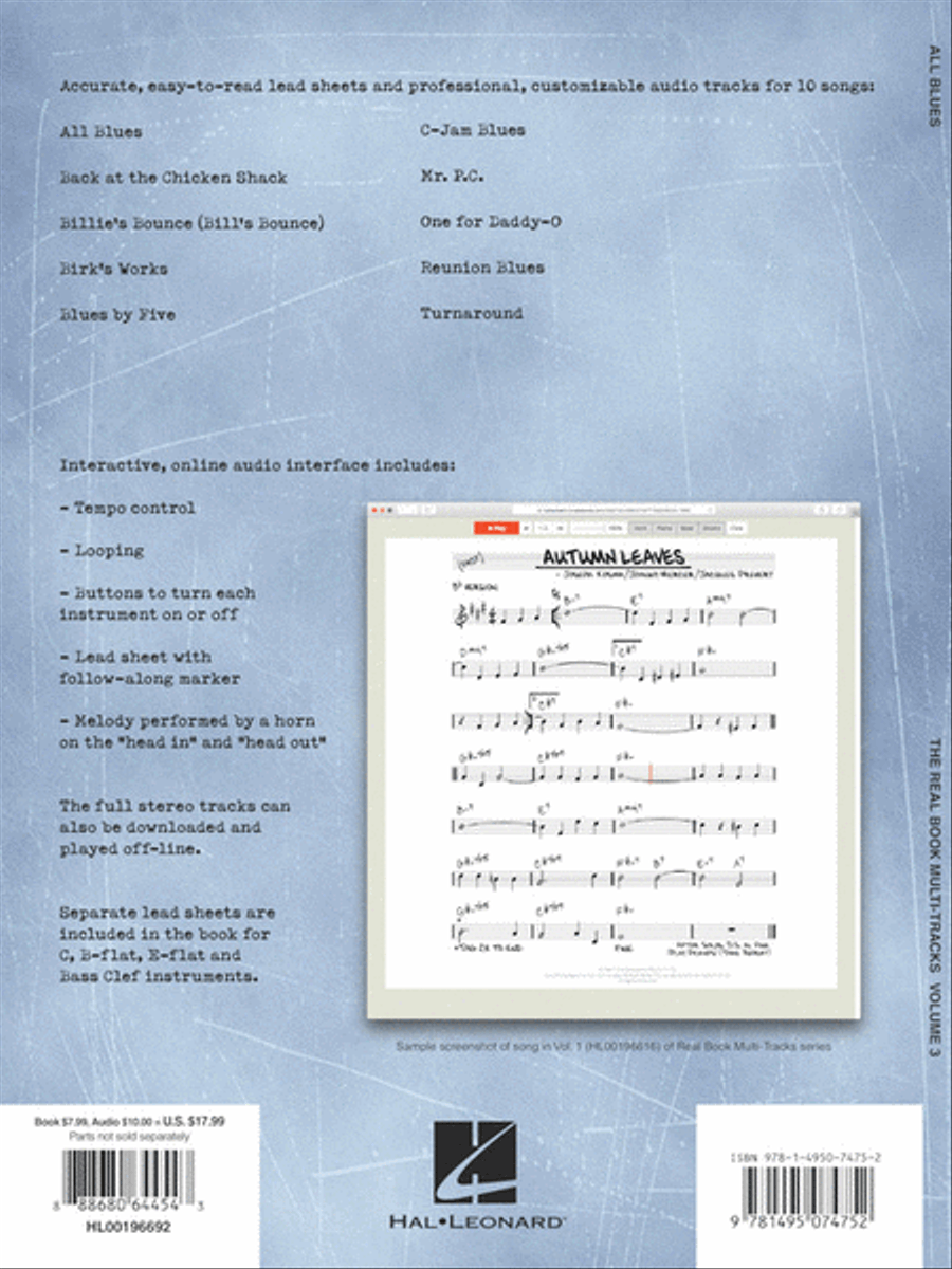 All Blues Play-Along All Blues Play-Along Piano scores gallery preview page 3