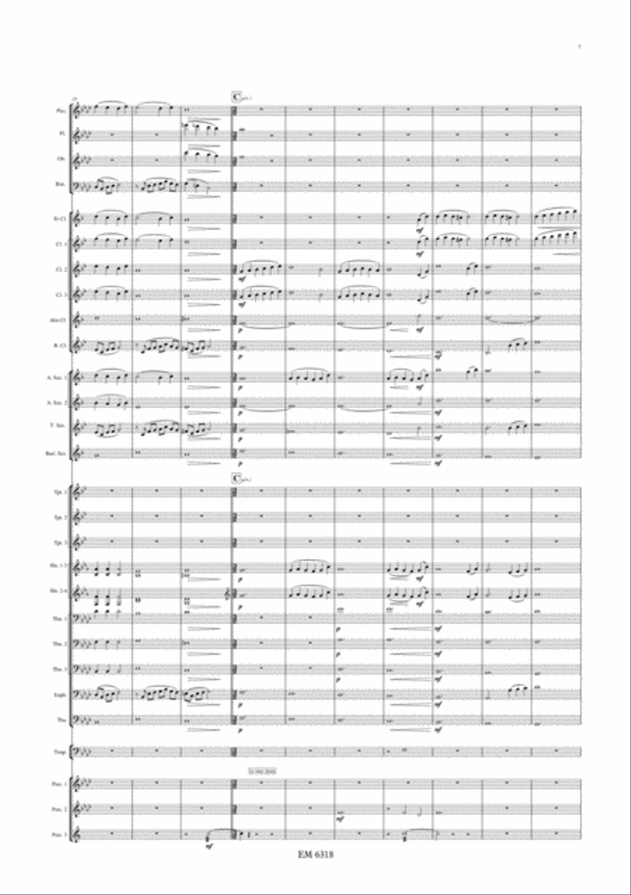 Lauras Stern und der Geheimnisvolle Drache Nian for Wind Band Concert Band scores gallery preview page 8