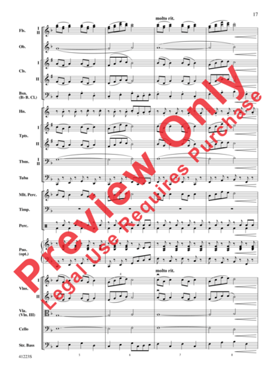 Joyful Holidays Joyful Holidays Full Orchestra scores gallery preview page 18