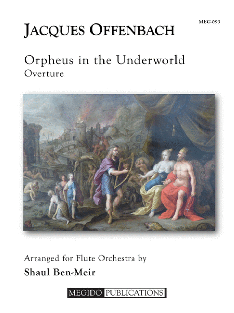 Orpheus in the Underworld for Flute Orchestra Flute Choir scores gallery preview page 1