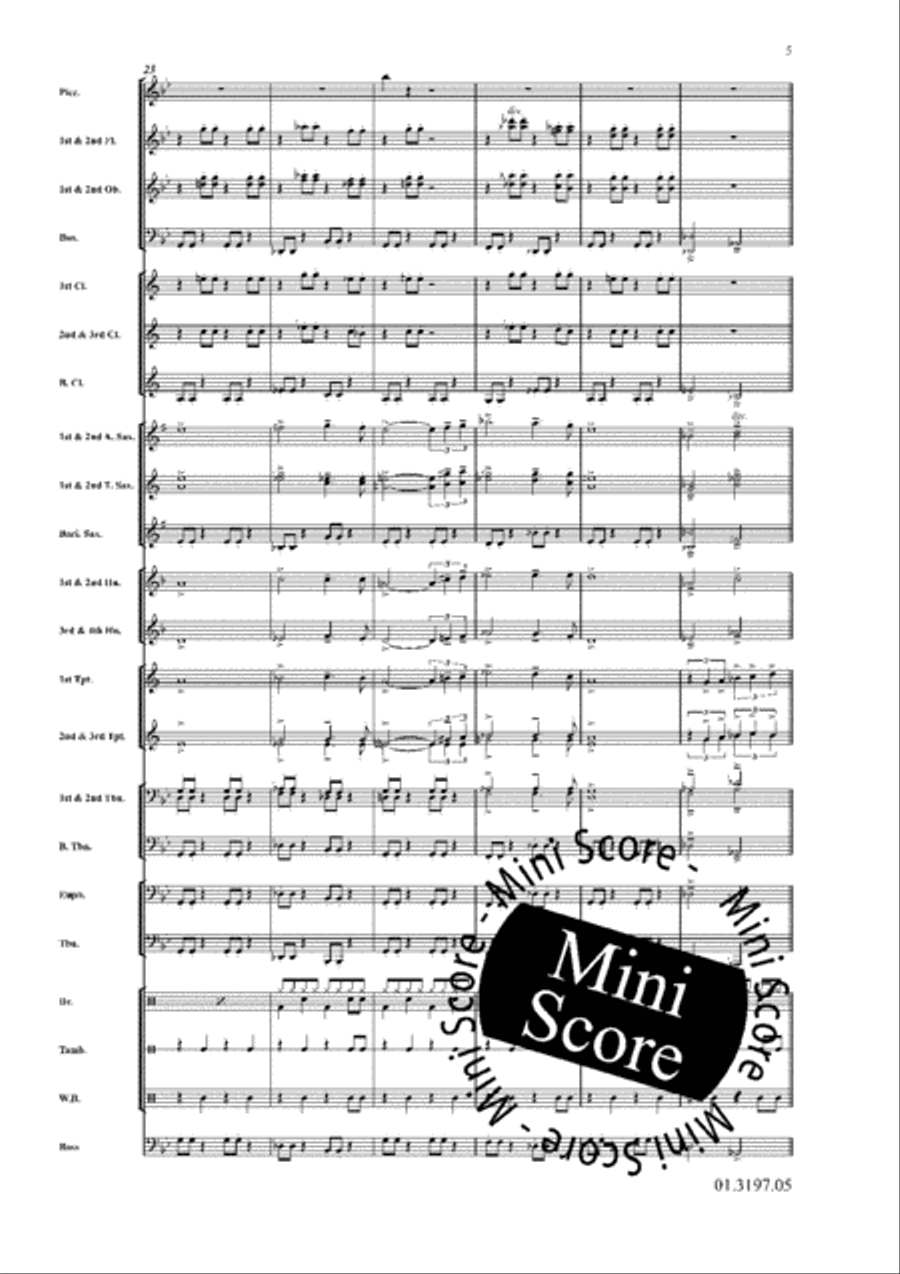 Joy Ride Concert Band scores gallery preview page 9