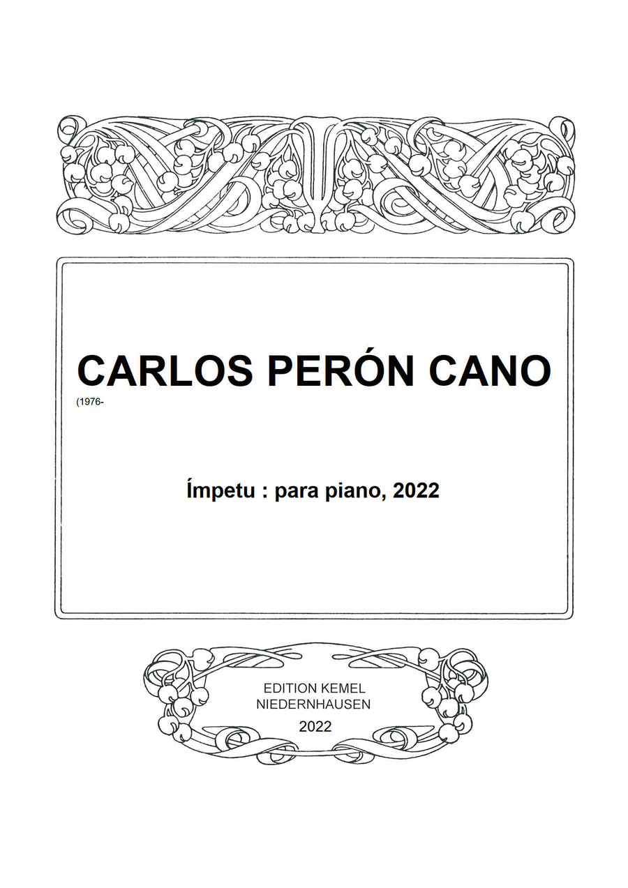 Impetu Piano scores gallery preview page 1