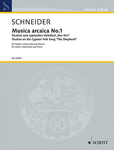 Musica Arcaica No. 1 Studies On The Cypriot Folk Song 'the Shepherd' Score And Parts