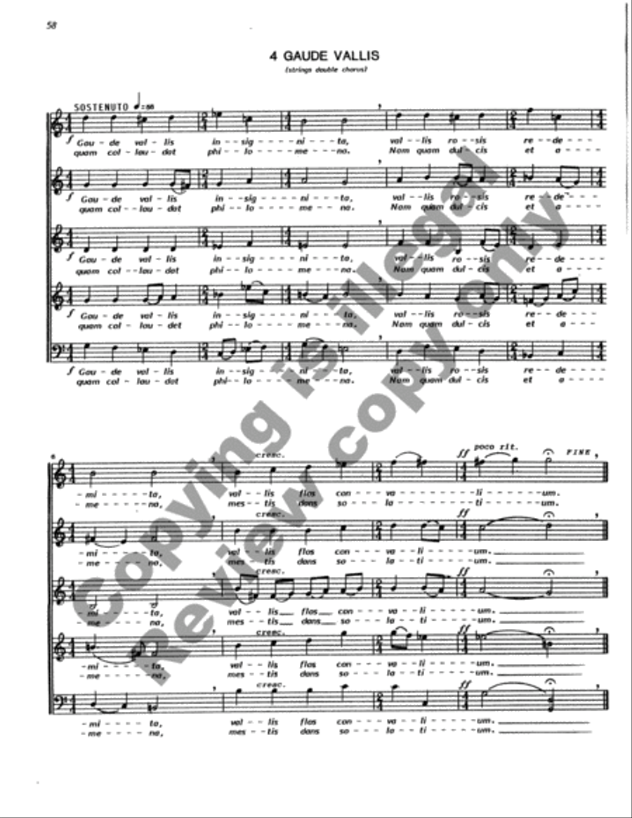 Cantata Rustica (Full/Choral Score) Choir scores gallery preview page 135