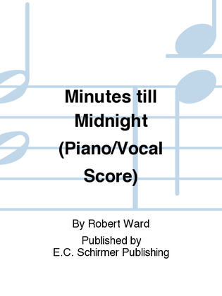Book cover for Minutes Till Midnight (Piano/Vocal Score)